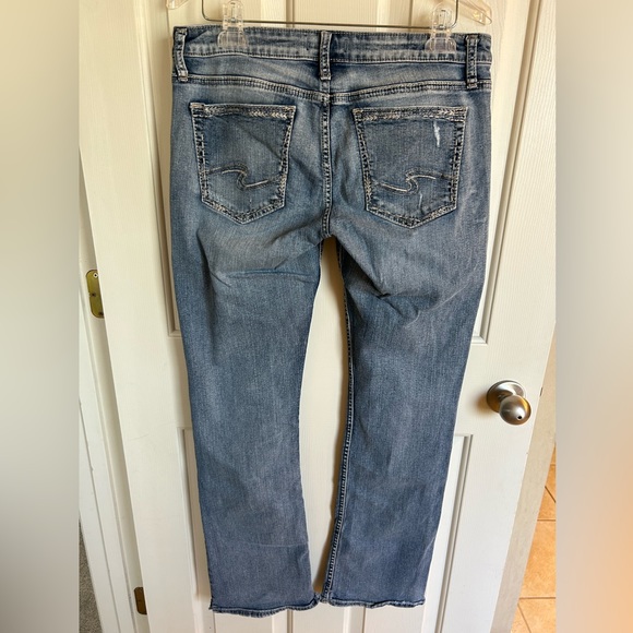 Silver Bootcut Jeans - Picture 4 of 5